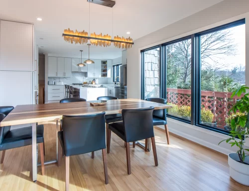 Scarsdale Kitchen Remodel Focused on Light, Flow & Structural Re-Orientation