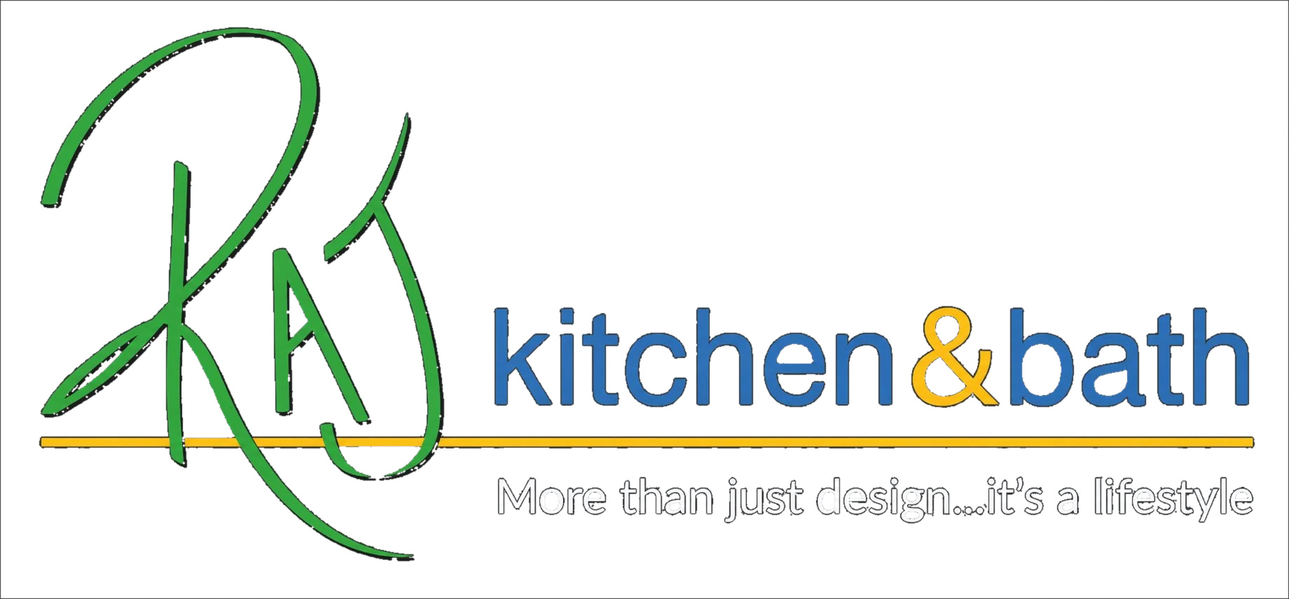 RAJ Kitchen and Bath logo